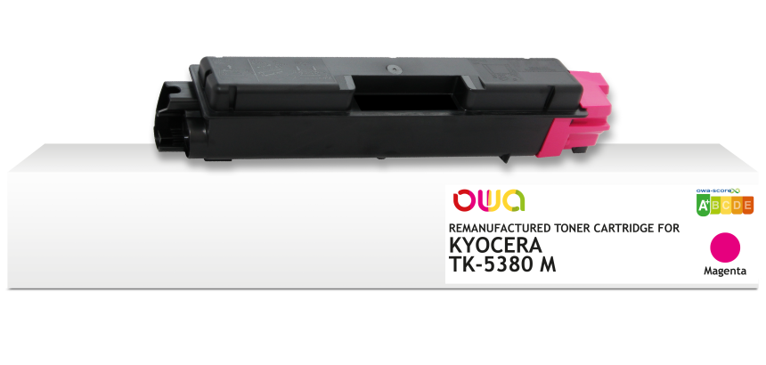 OWA Remanufactured Toner - Standard - Magenta - for KYOCERA TK-5380 M