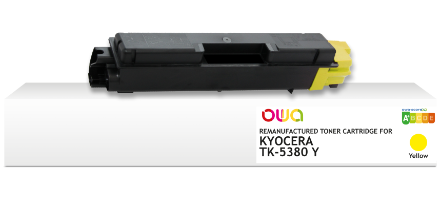 OWA Remanufactured Toner - Standard - Yellow - for KYOCERA TK-5380 Y