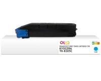 Toner remanufacturé OWA - standard - Cyan - pour KYOCERA TK-8305C