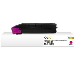 Toner remanufacturé OWA - standard - Magenta - pour KYOCERA TK-8305M