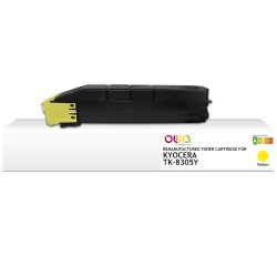 Toner remanufacturé OWA - standard - Jaune - pour KYOCERA TK-8305Y