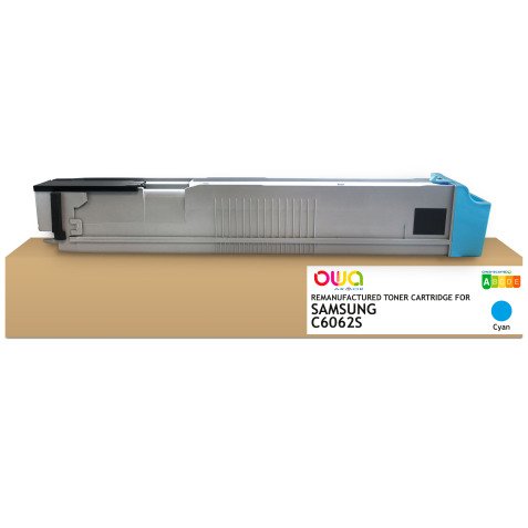 Toner remanufacturé OWA - standard - Cyan - pour SAMSUNG CLT-C6062S/ELS