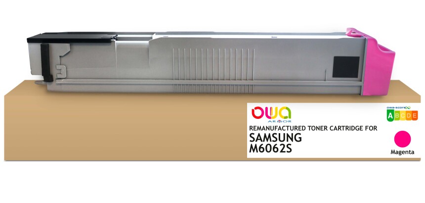 Toner remanufacturé OWA - standard - Magenta - pour SAMSUNG CLT-M6062S/ELS