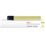 Toner remanufacturé OWA - standard - Jaune - pour LEXMARK 76C0HY0