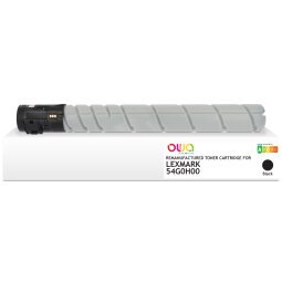 EN_Toner remanufacturé OWA - standard - Noir - pour LEXMARK 54G0H00