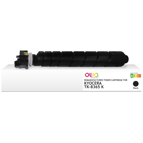 Toner remanufacturé OWA - standard - Black - pour KYOCERA TK-8365 K