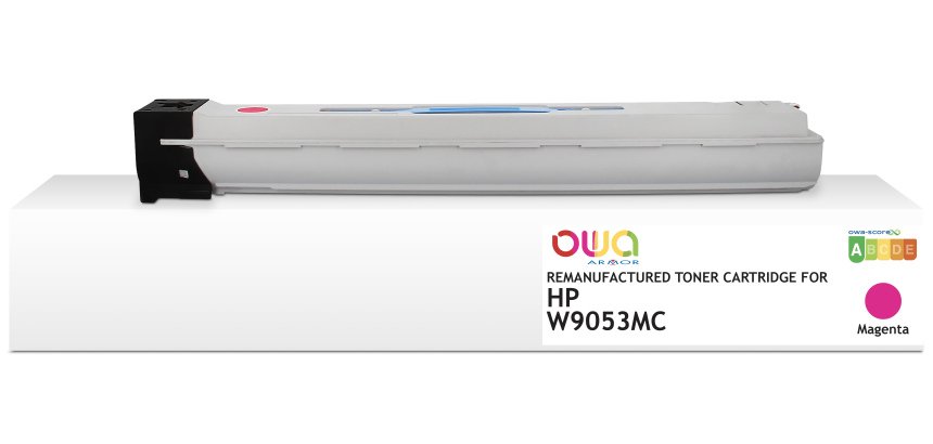 Toner remanufacturé OWA - standard - Magenta - pour HP W9053MC