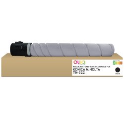 Toner remanufacturé OWA - standard - Noir - pour KONICA MINOLTA TN-322
