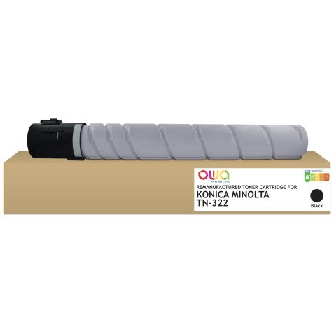 Toner remanufacturé OWA - standard - Noir - pour KONICA MINOLTA TN-322