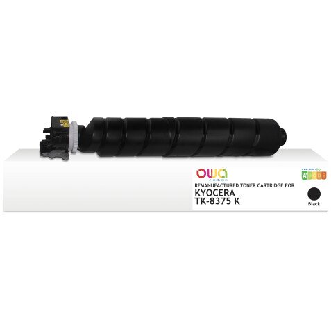 Gereviseerde toner OWA - standaard - zwart - voor KYOCERA TK-8375 K