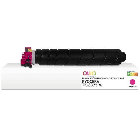 Gereviseerde toner OWA - standaard - magenta - voor KYOCERA TK-8375 M