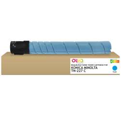 Toner remanufacturé OWA - standard - Cyan - pour KONICA MINOLTA TN-227C