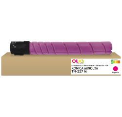 Toner remanufacturé OWA - standard - Magenta - pour KONICA MINOLTA TN-227M