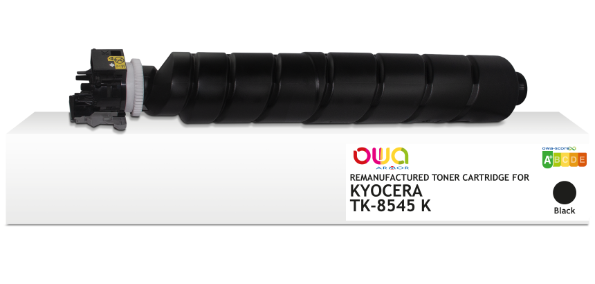 OWA Remanufactured Toner - Standard - Black - for KYOCERA TK-8545K