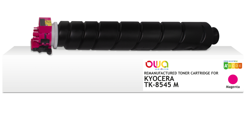 OWA Remanufactured Toner - Standard - Magenta - for KYOCERA TK-8545M
