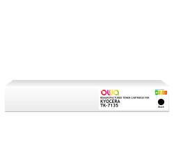 Toner remanufacturé OWA - standard - Noir - pour KYOCERA TK-7135