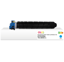 Toner remanufacturé OWA - standard - Cyan - pour KYOCERA TK-8555C