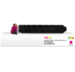 Toner remanufacturé OWA - standard - Magenta - pour KYOCERA TK-8555M