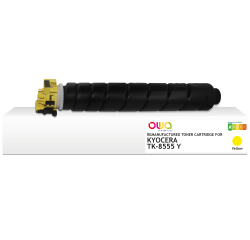 Toner remanufacturé OWA - standard - Jaune - pour KYOCERA TK-8555Y