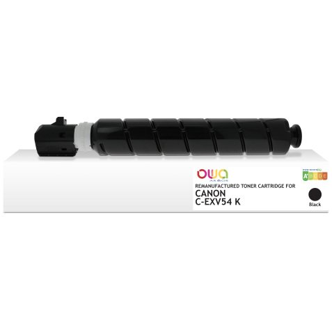 Toner remanufacturé OWA - standard - Noir - pour CANON C-EXV 54