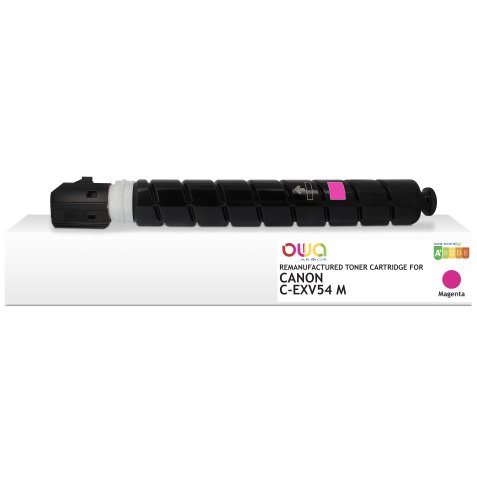 Toner remanufacturé OWA - standard - Magenta - pour CANON C-EXV54 M