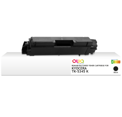 Toner remanufacturé OWA - standard - Noir - pour KYOCERA TK-5345K