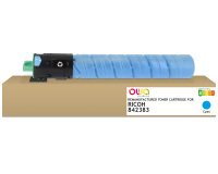 Toner remanufacturé OWA - standard - Cyan - pour RICOH 842383, 842602