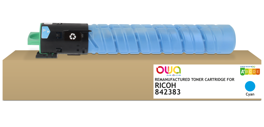 Armor OWA K40468OW cartucho de tóner 1 pieza(s) Compatible Cian