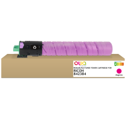 Toner remanufacturé OWA - standard - Magenta - pour RICOH 842384, 842603