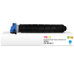 Toner remanufacturé OWA - standard - Cyan - pour UTAX CK-8530 C