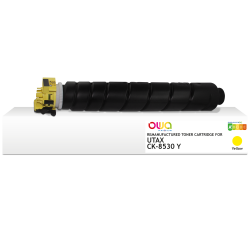 Toner remanufacturé OWA - standard - Jaune - pour UTAX CK-8530 Y
