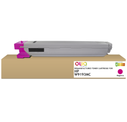 Toner remanufacturé OWA - standard - Magenta - pour HP W9193MC