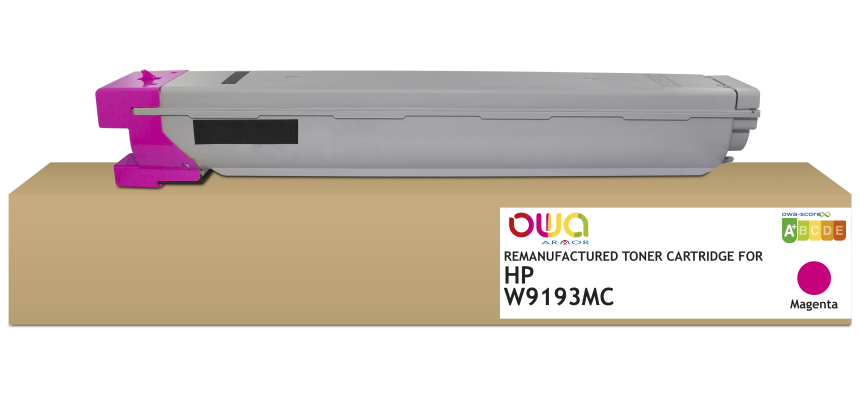 OWA wiederaufbereiteter Toner - Standard - Magenta - für HP W9193MC