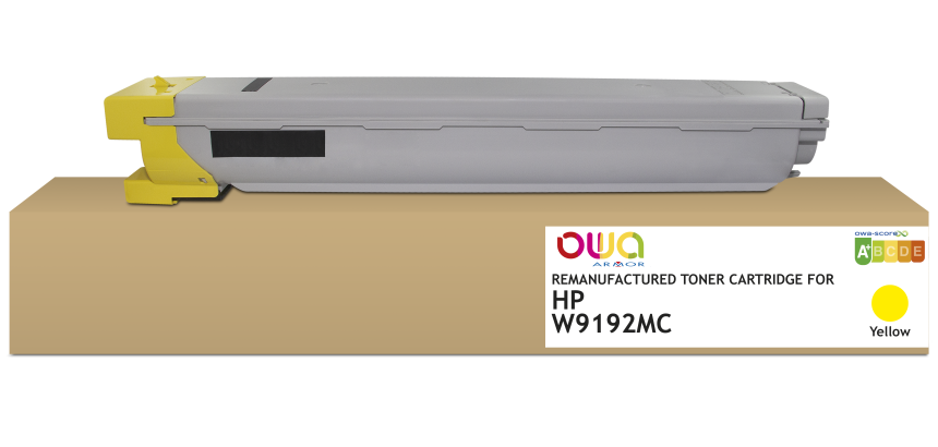 OWA wiederaufbereiteter Toner - Standard - Gelb - für HP W9192MC