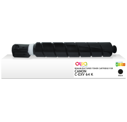 Toner remanufacturé OWA - standard - Noir - pour CANON C-EXV 64