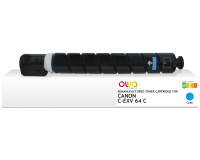 Toner remanufacturé OWA - standard - Cyan - pour CANON C-EXV 64