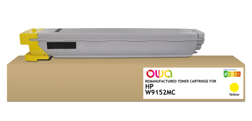 Wiederaufbereiteter Toner OWA - Standard - Gelb - für HP W9152MC