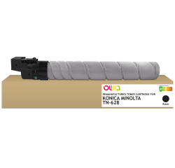 Toner remanufacturé OWA - standard - Noir - pour KONICA MINOLTA TN-628