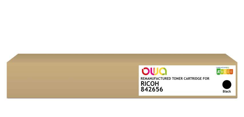 OWA wiederaufbereitete Toner - Standard - Schwarz - für RICOH 842656