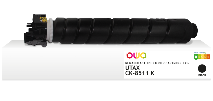 Toner remanufacturé OWA - standard - Noir - pour UTAX CK-8511 K