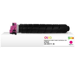 Toner remanufacturé OWA - standard - Magenta - pour UTAX CK-8511 M