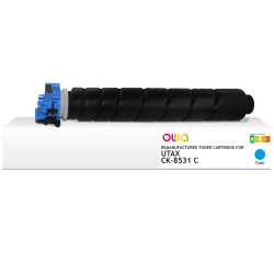 Toner remanufacturé OWA - standard - Cyan - pour UTAX CK-8531 C