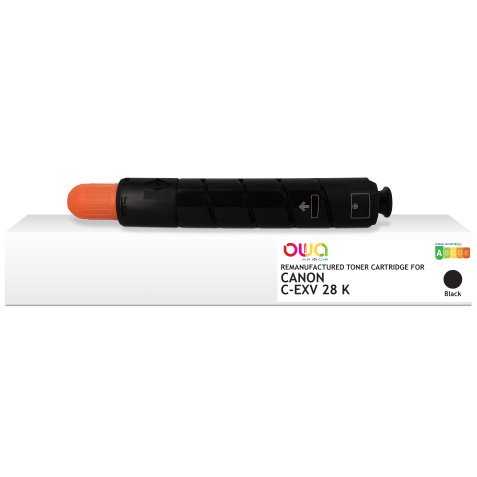 Toner remanufacturé OWA - standard - Black - pour CANON C-EXV 28 K