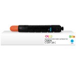 Toner remanufacturé OWA - standard - Cyan - pour CANON C-EXV28C