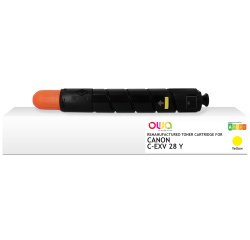 Toner remanufacturé OWA - standard - Jaune - pour CANON C-EXV28Y