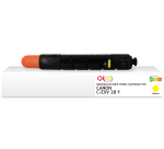 Toner remanufacturé OWA - standard - Jaune - pour CANON C-EXV28Y