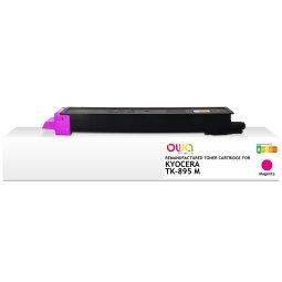 EN_Toner remanufacturé OWA - standard - Magenta - pour KYOCERA TK-895 M