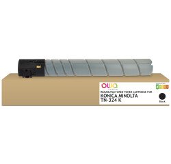 Toner remanufacturé OWA - standard - Noir - pour KONICA MINOLTA TN-324 K, DEVELOP A8DA1D0, OLIVETTI B1166