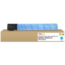 DE_Toner remanufacturé OWA - standard - Cyan - pour KONICA MINOLTA TN-324 C, DEVELOP A8DA4D0, OLIVETTI B1167