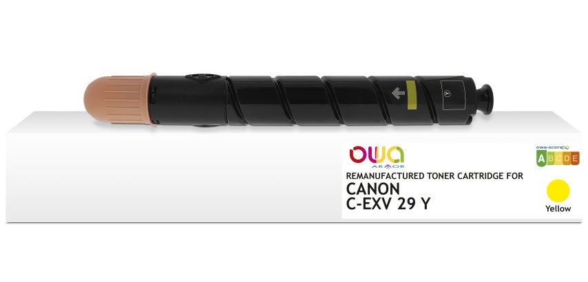 OWA Remanufactured Toner - Standard - Yellow - for CANON C-EXV29Y